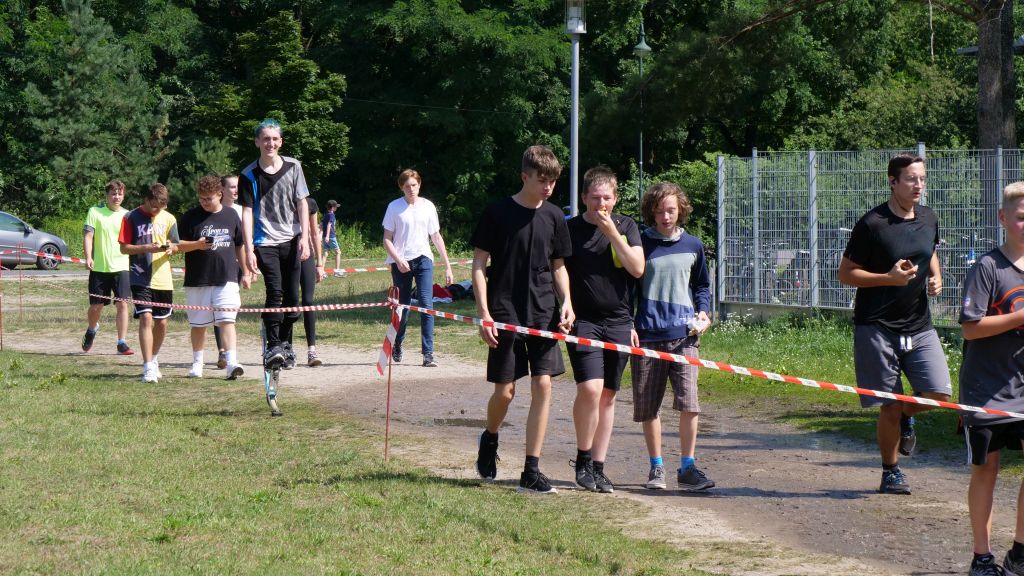 Spendenlauf am bg 2021