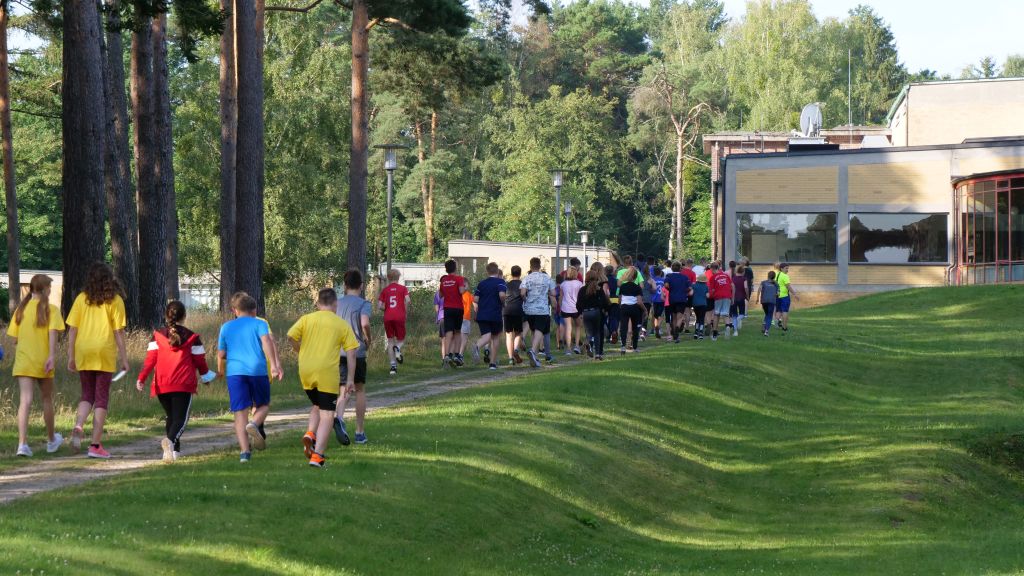 Spendenlauf am bg 2021