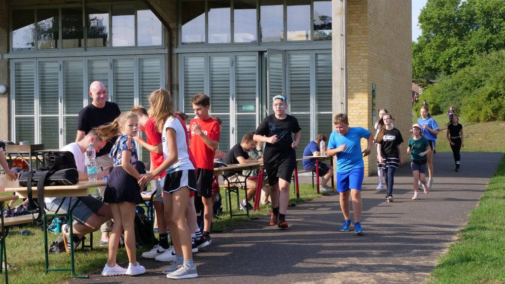 Spendenlauf am bg 2021