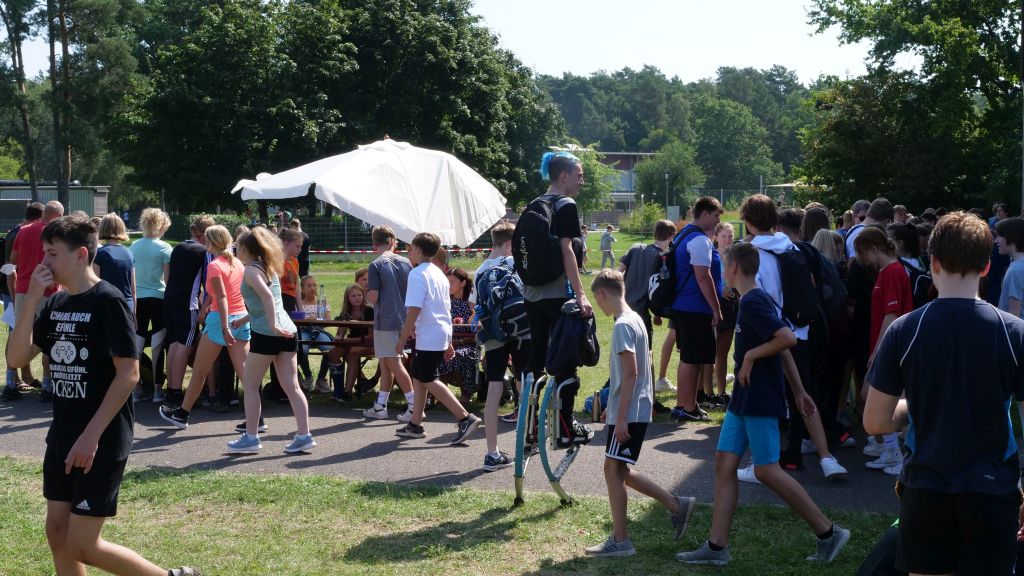 Spendenlauf am bg 2021